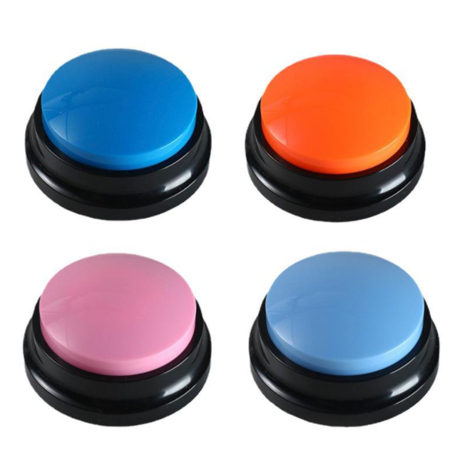 Wholesale Pet Talk Training Buzzer Dog Voice Recordable Communication Button