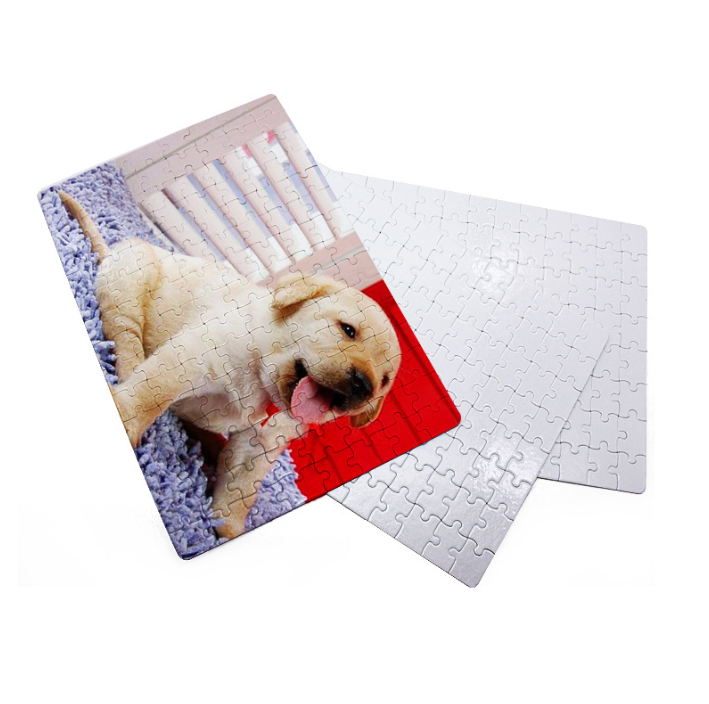 Custom Your Own Design Sublimation Blank Printable Jigsaw Paper Puzzles for Printing