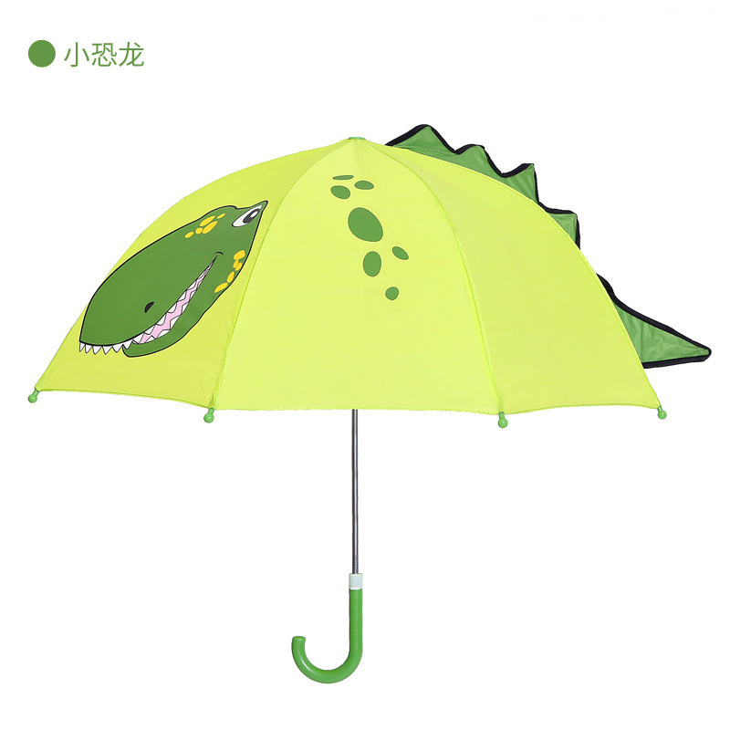 Wholesale Cheap Cartoon Kids Cute Straight Umbrella Creative Children Animal Stick Umbrella