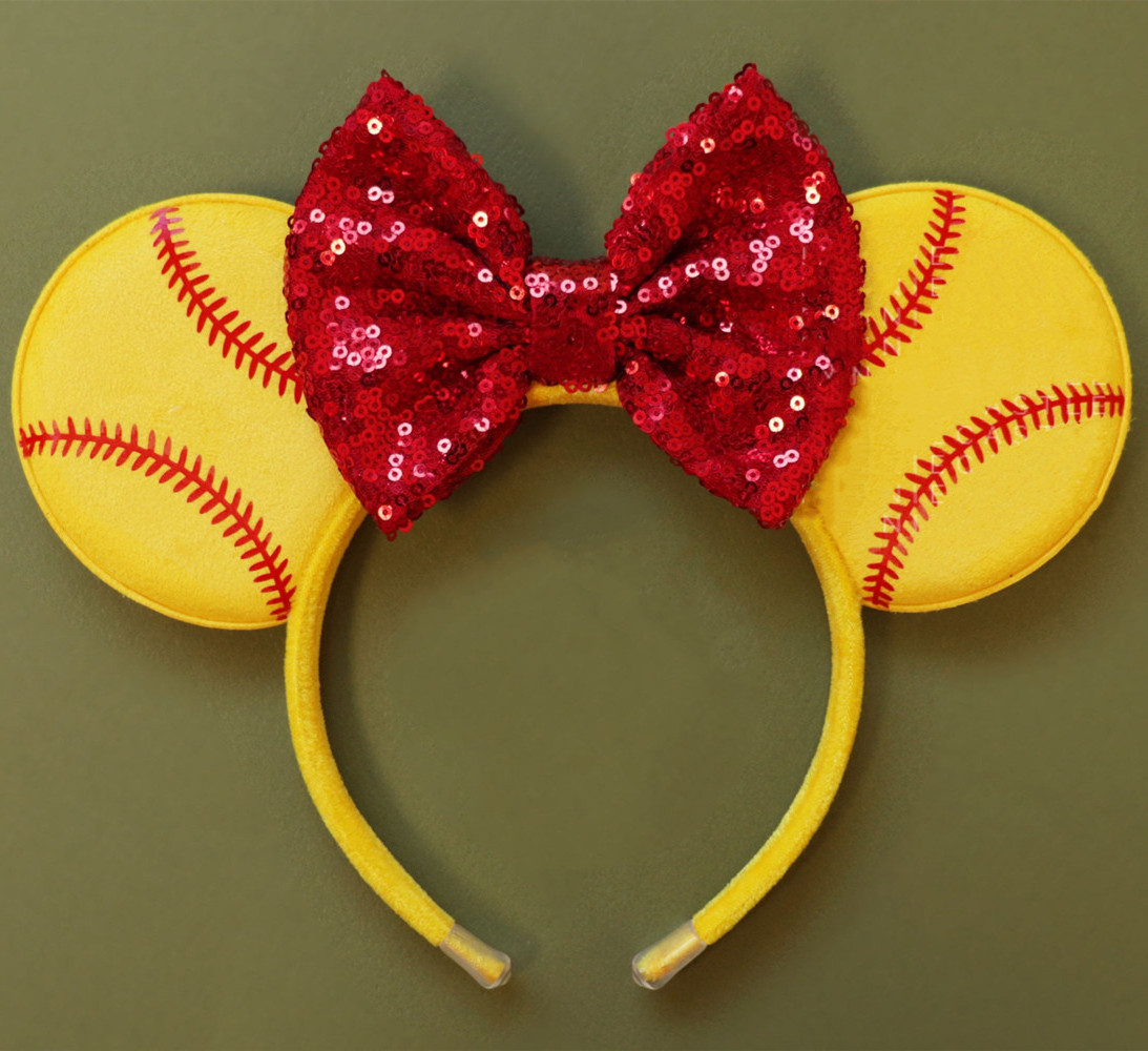 Sports Baseball Headband For Cheerleaders Girls Hair Accessories Hairband Baseball Hair Hoop