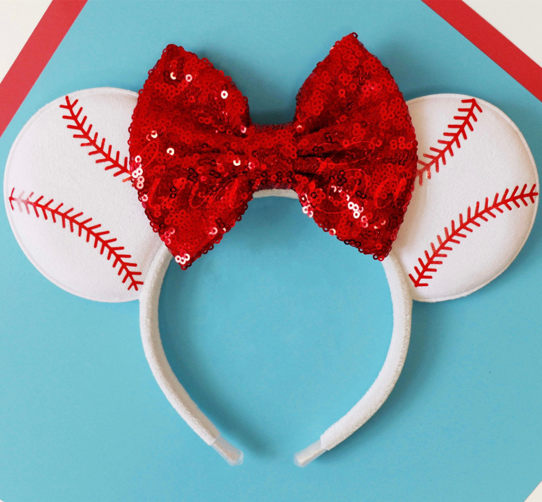 Sports Baseball Headband For Cheerleaders Girls Hair Accessories Hairband Baseball Hair Hoop