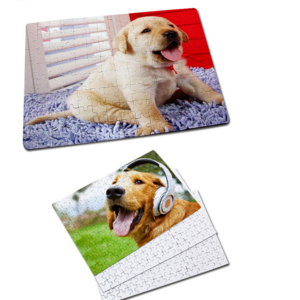 Custom Your Own Design Sublimation Blank Printable Jigsaw Paper Puzzles for Printing