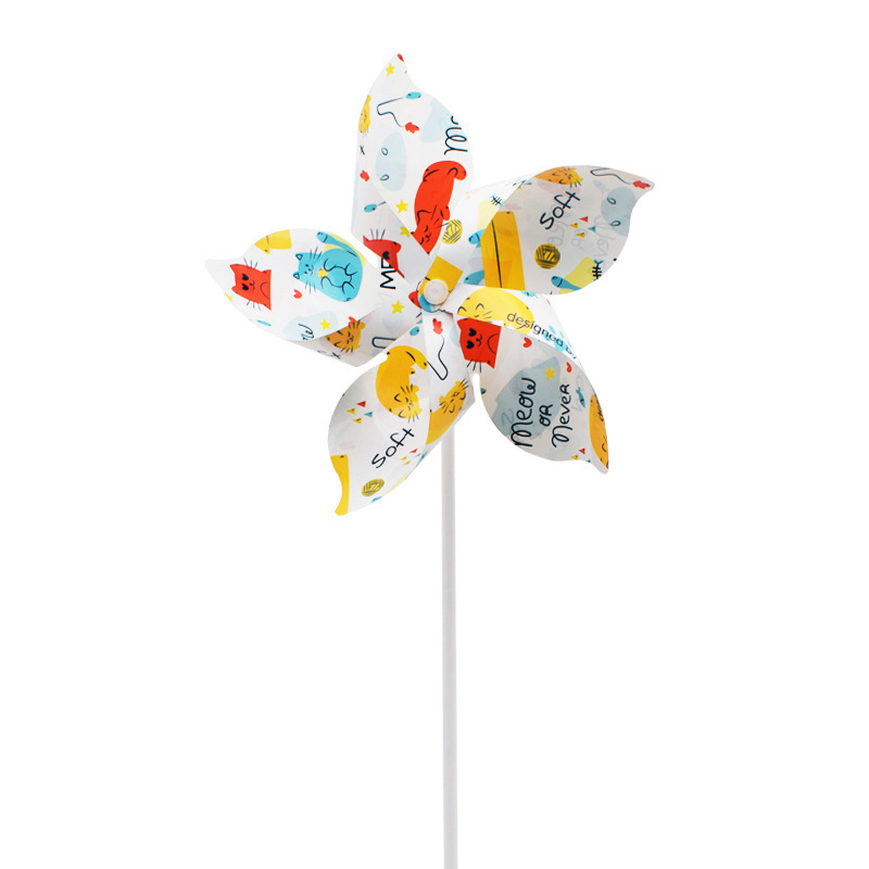 High Quality Wholesale Direct Sales Outdoor Portable Plastic Garden Windmill For Decoration