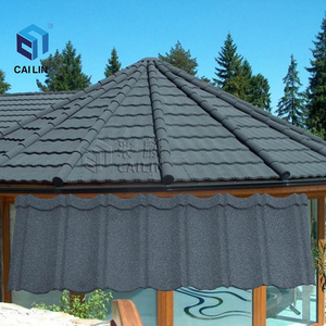 SANGO SUNRAVEN Sangobuild, Cailin Factory Price Metal Roof Tiles Acier Galvalume Machines  Pvc Stone Coated Roof Tile