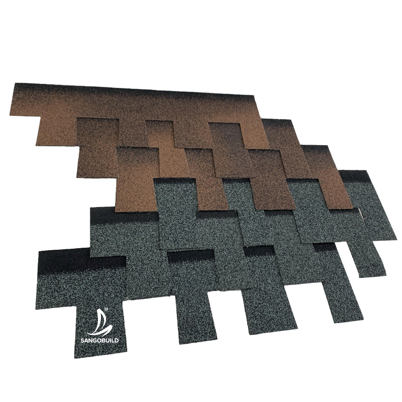 China Factory Price Laminated Asphalt Shingles 50 Year Warranty Bright Color Roofing