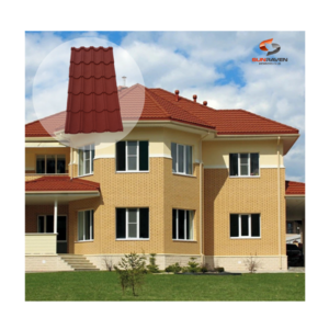 Classic Bond Roof Tile In Ghana Longspan Roofing Sheet Stone Coated Metal Roof Tile