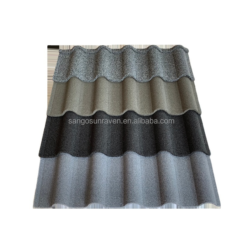 Tejas Kerala Roofing Shingle Factory Wholesale Stone Coated Metal Roof Tiles 50 Years Warranty Tuiles Tegole