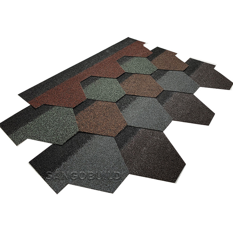 Eco-friendly Roofing Material Factory Price Galvanlume Stone Color Coated Metal Roof Tiles