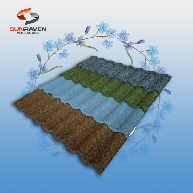 color stone coated metal roof tile  Building Material roofing shingles price morden material shingles roof