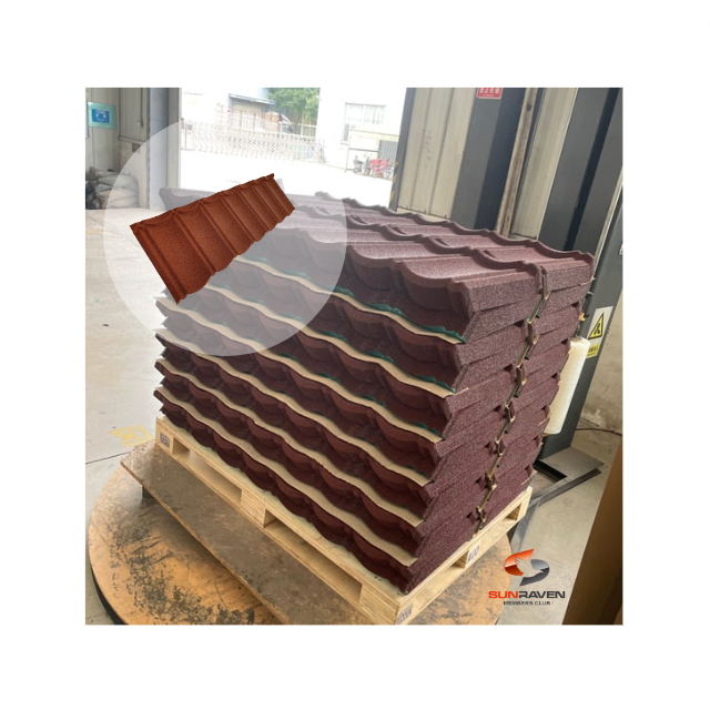 Classic Bond Roof Tile In Ghana Longspan Roofing Sheet Stone Coated Metal Roof Tile