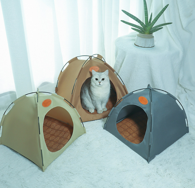 wholesale HOT sale foldable portable pop up pet crate dog or cat show camping teepee bed tent outdoor