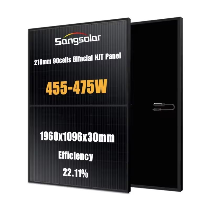 Germany Solar Panel 400 watt EU Stock 500 watt Solar 400w 450w 500w 430w Bifacial Black Photovoltaic Solar Panel