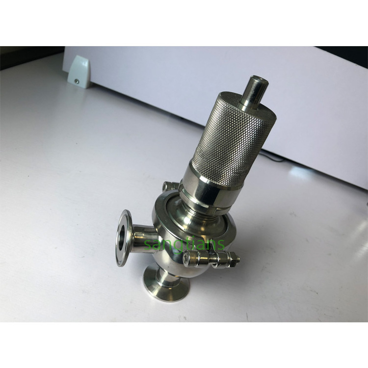 Water Oil Gas Stainless Steel Manual Vacuum Relief Safety Valve 2''