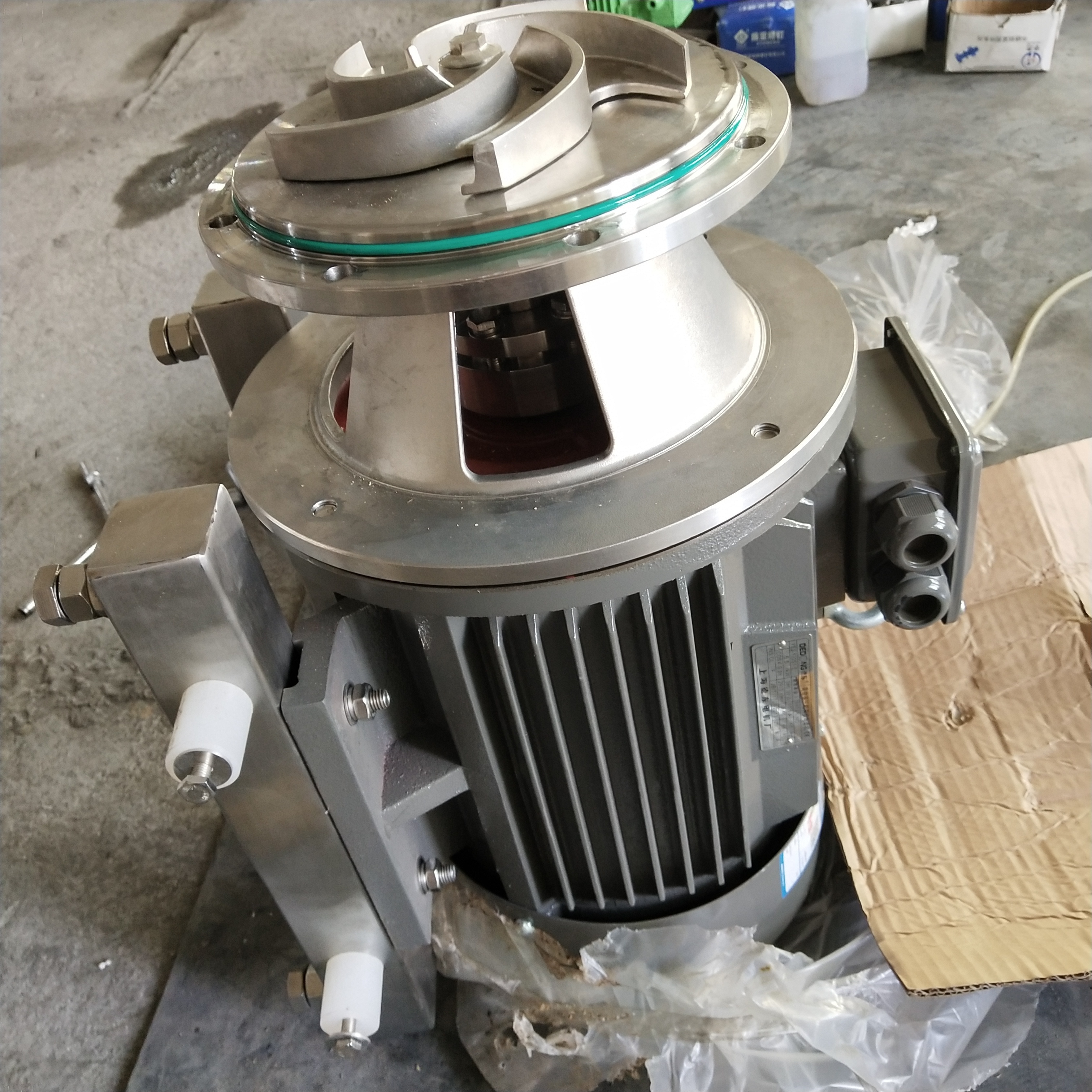 Manufacturer Sanitary Single-stage Pump Stainless Steel Centrifugal Pump 0.75kw/1hp