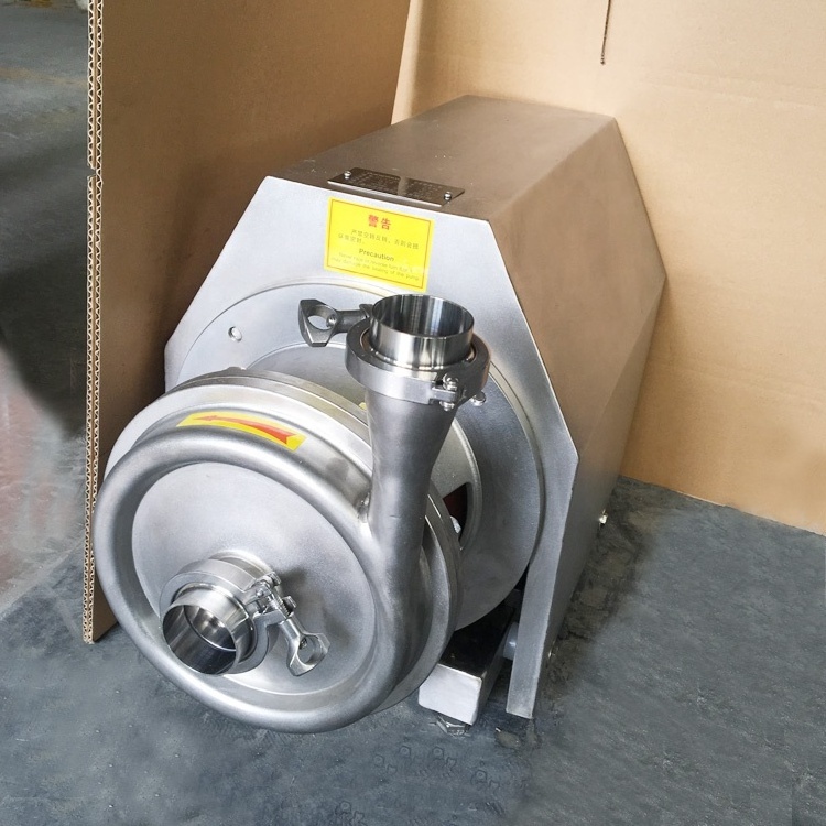 Manufacturer Sanitary Single-stage Pump Stainless Steel Centrifugal Pump 0.75kw/1hp