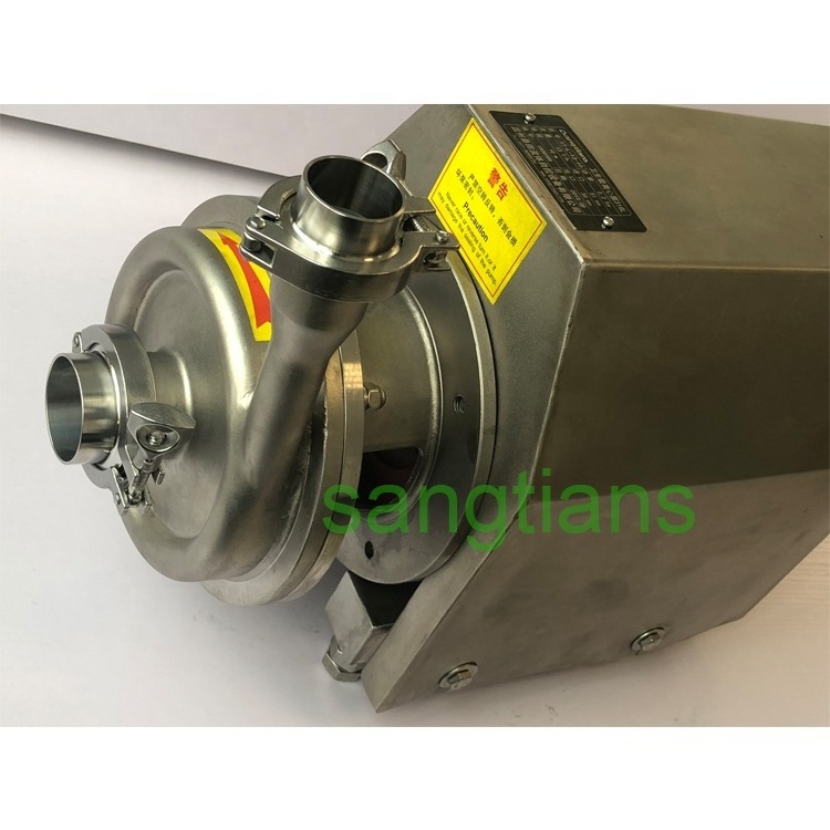 Manufacturer Sanitary Single-stage Pump Stainless Steel Centrifugal Pump 0.75kw/1hp