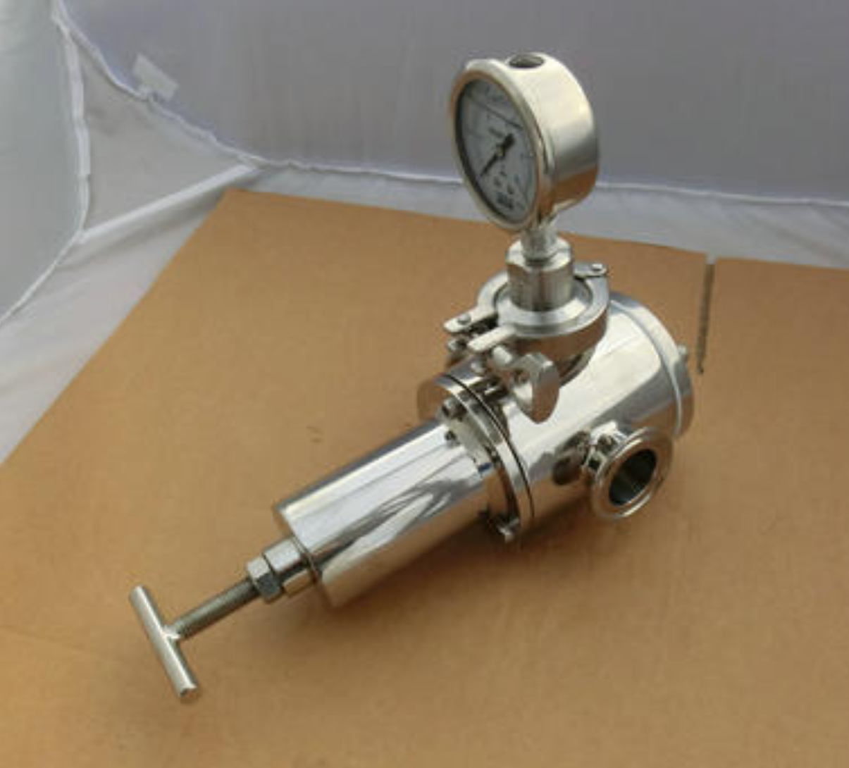 Water Oil Gas Stainless Steel Manual Vacuum Relief Safety Valve 2''