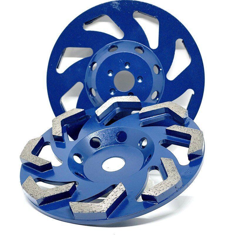 6'' 150mm diamond grinding plate grinding cup wheel for polishing floor machine