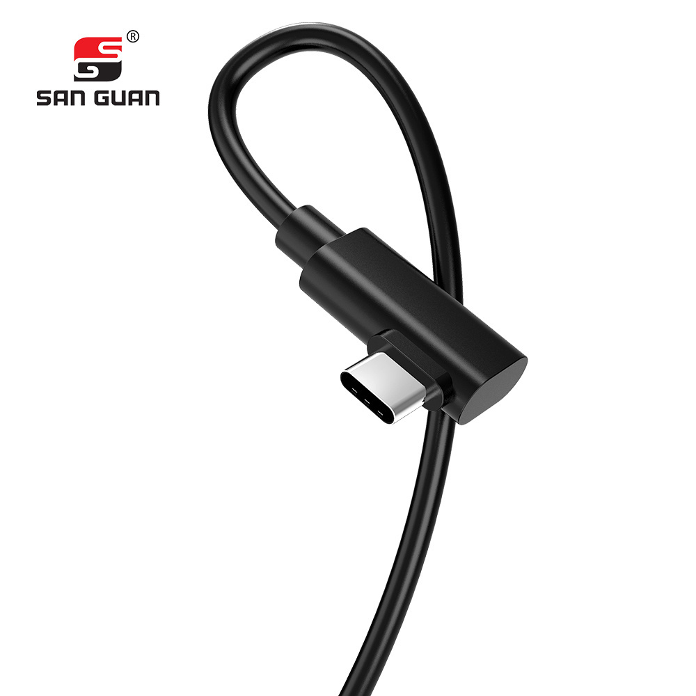 5M Right Angle Design USB 3.1 Gen 1 cable for VR Headset Cable for Oculus Quest 1 Oculus Quest 2 VR Cable