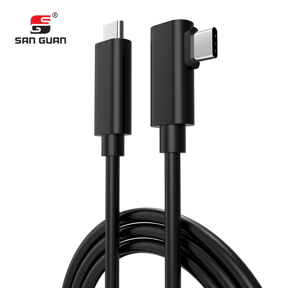 5M Right Angle Design USB 3.1 Gen 1 cable for VR Headset Cable for Oculus Quest 1 Oculus Quest 2 VR Cable