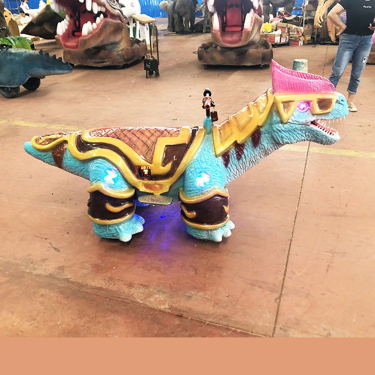 Customized All Kinds Dinosaurs Model Electric Dinosaur Ride On for Kids Interactive Dino Riding Dinosaur