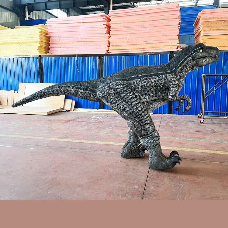 Jurassic Park Realistic Robotic Dinosaur Costumes of Velociraptor for sale