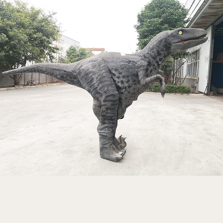 China Dinosaur Costume Factory trex dilophosaurus velociraptor Realistic Dinosaur Costume