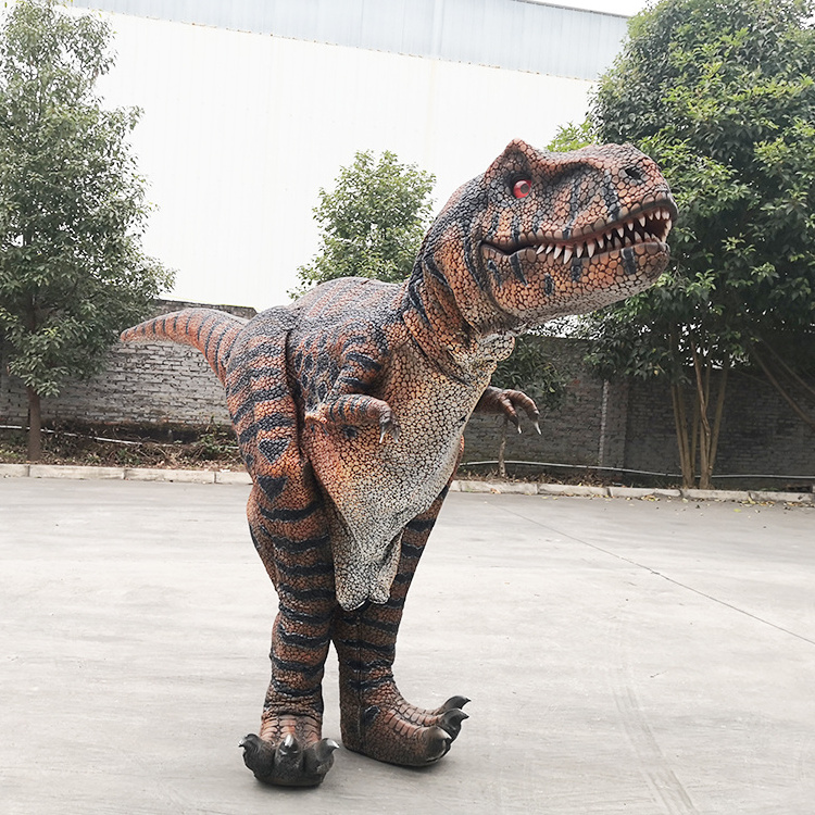 Costume dinosaur real wearable dinosaur costume lifelike dinosaur costume for amusement park