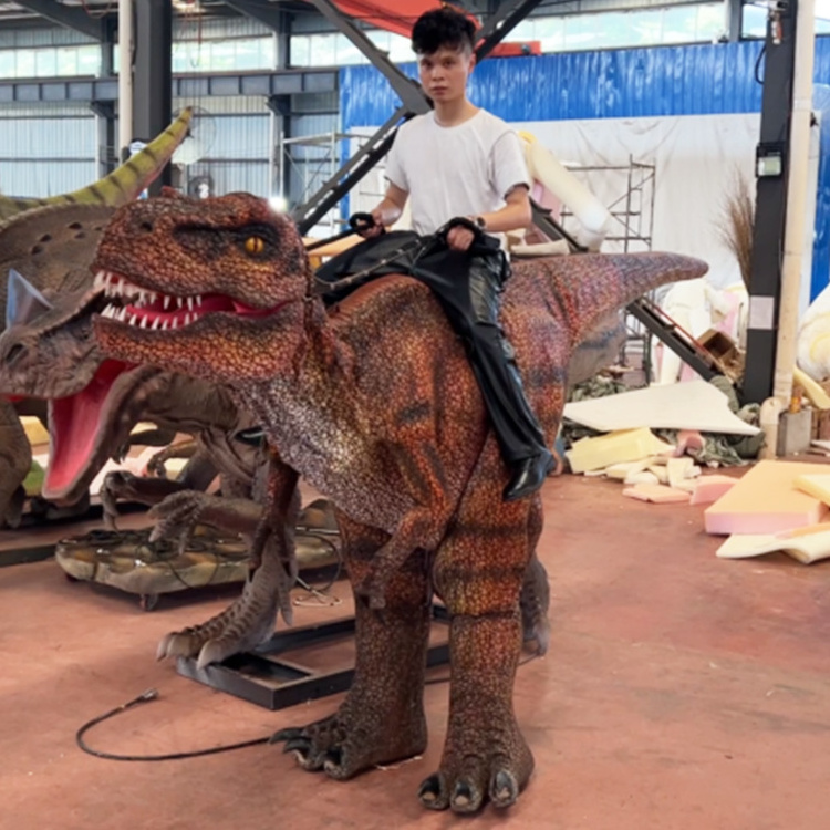 Dinosaur Riding Costume Animatronic Adult Walking Tyrannosaurus t rex Ride On Dinosaur Costume for Show Props