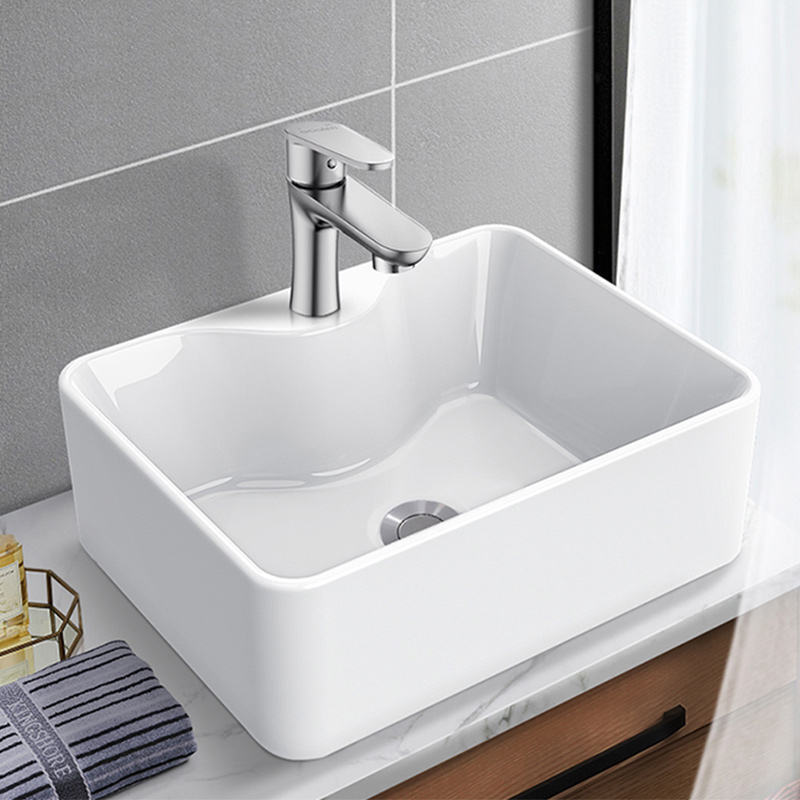 Bathroom cabinet Ceramic wash Basin Bathroom Sink Counter Top Basin