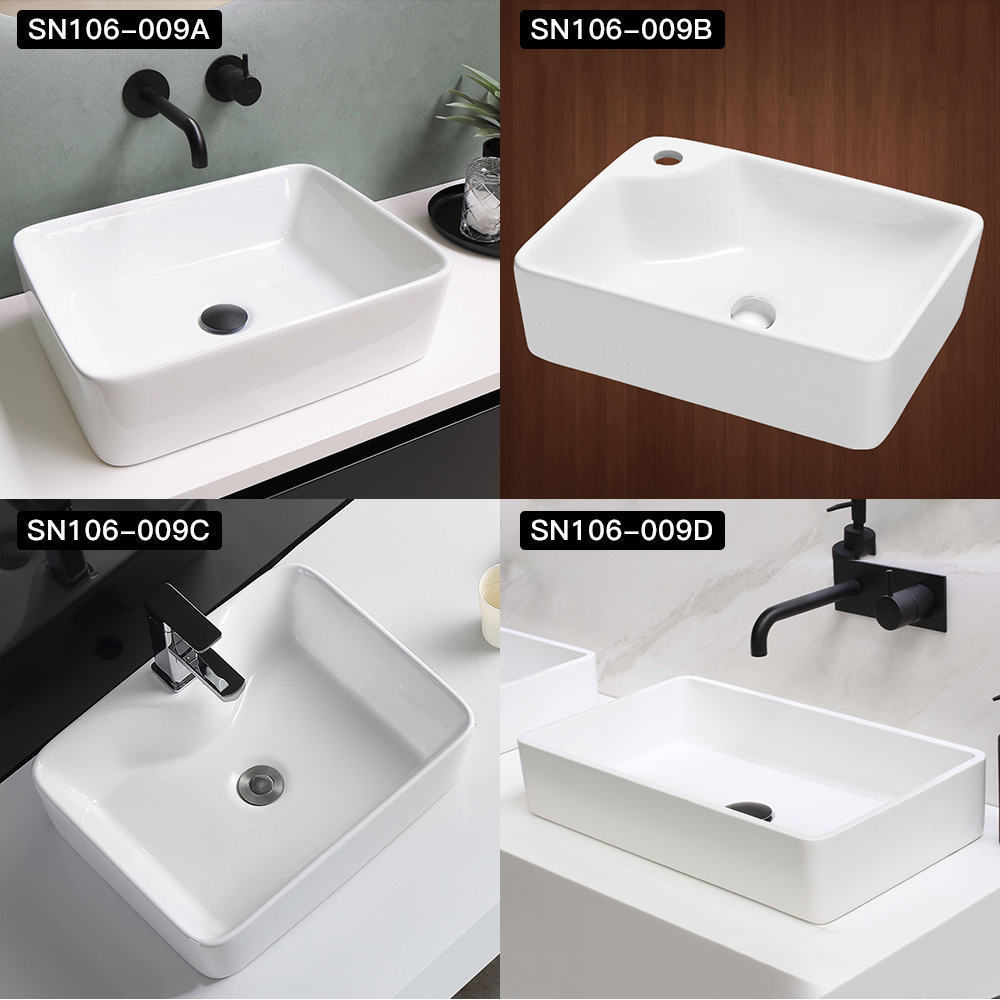 Bathroom cabinet Ceramic wash Basin Bathroom Sink Counter Top Basin