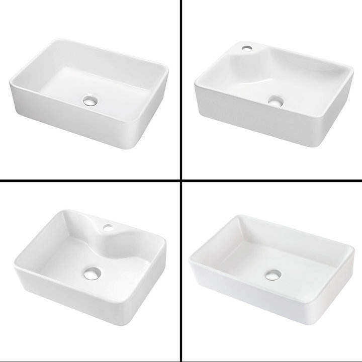 Bathroom cabinet Ceramic wash Basin Bathroom Sink Counter Top Basin