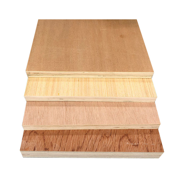 oak sapele veneer matt yellow melamine plywood sheets 1.5mm 2 mm 5mm