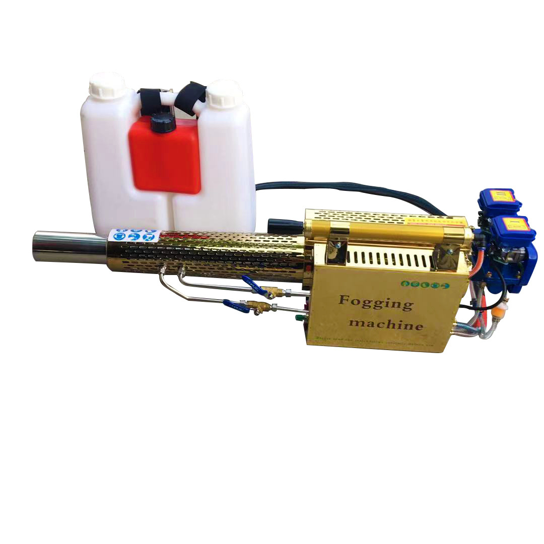 Fully automatic high capacity disinfection Pulse power thermal gasoline electric sprayer mist fogging  maker machine