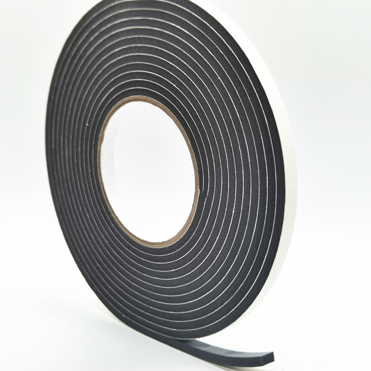 Self Adhesive PVC Foam Tape Closed Cell Weather Resistant Foam Sealing Strip for Door Sealing