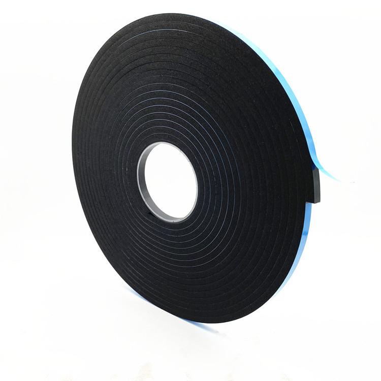 High Tack Adhesive Semi-rigid PVC Foam Glazing Tape Fast Recovery Double Sided Strip for Car Window Glass