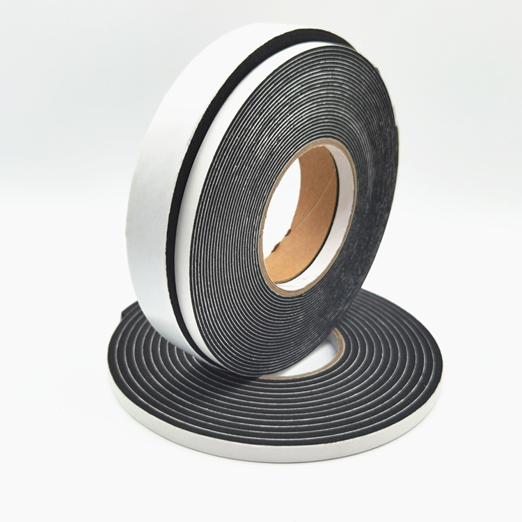 Self Adhesive PVC Foam Tape Closed Cell Weather Resistant Foam Sealing Strip for Door Sealing