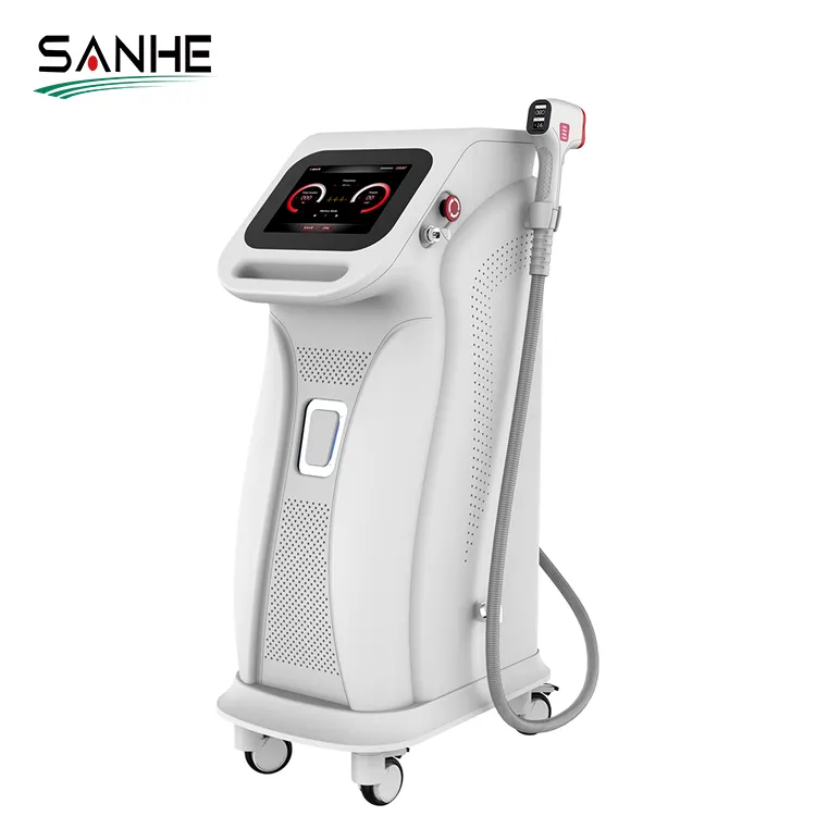 USA Imported Laser Bar 755 808 940 1064nm 4 Wavelengths Diode Laser Hair Removal Machine