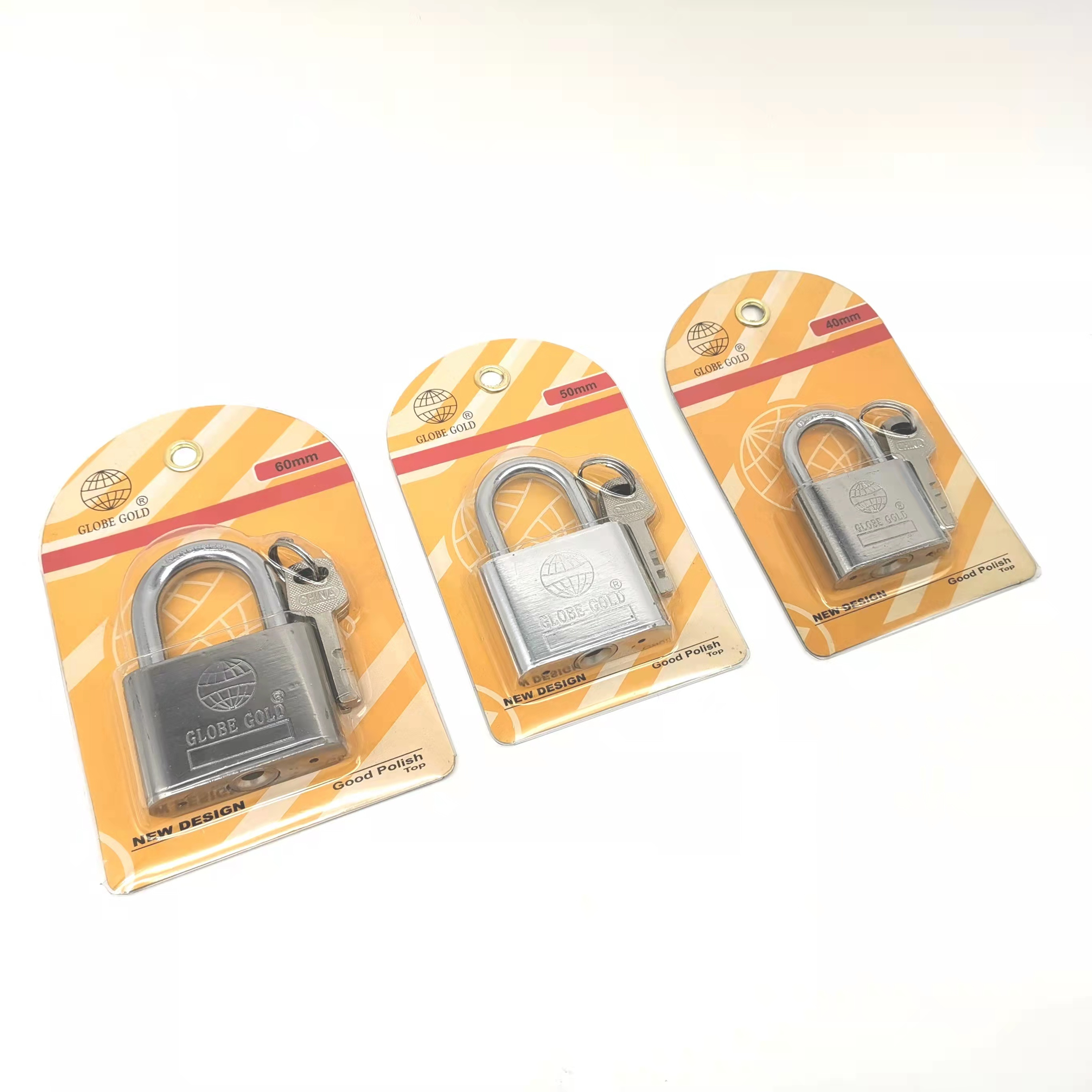 Samhoo Steel Shackle Anti-Rust Customized Logo  Pad Locks Top Safe Hardened Brass Padlock With Quality Assurance