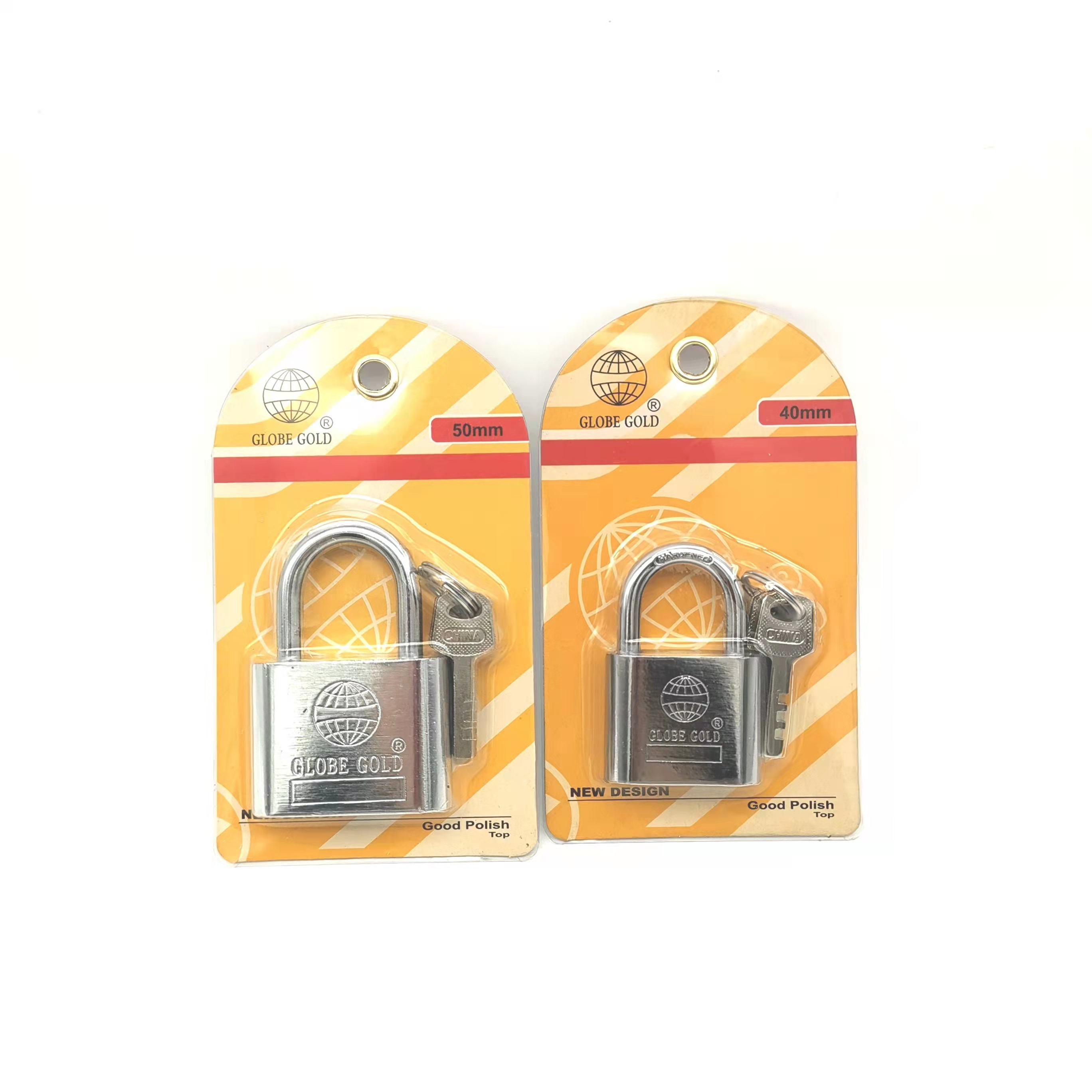 Samhoo Steel Shackle Anti-Rust Customized Logo  Pad Locks Top Safe Hardened Brass Padlock With Quality Assurance