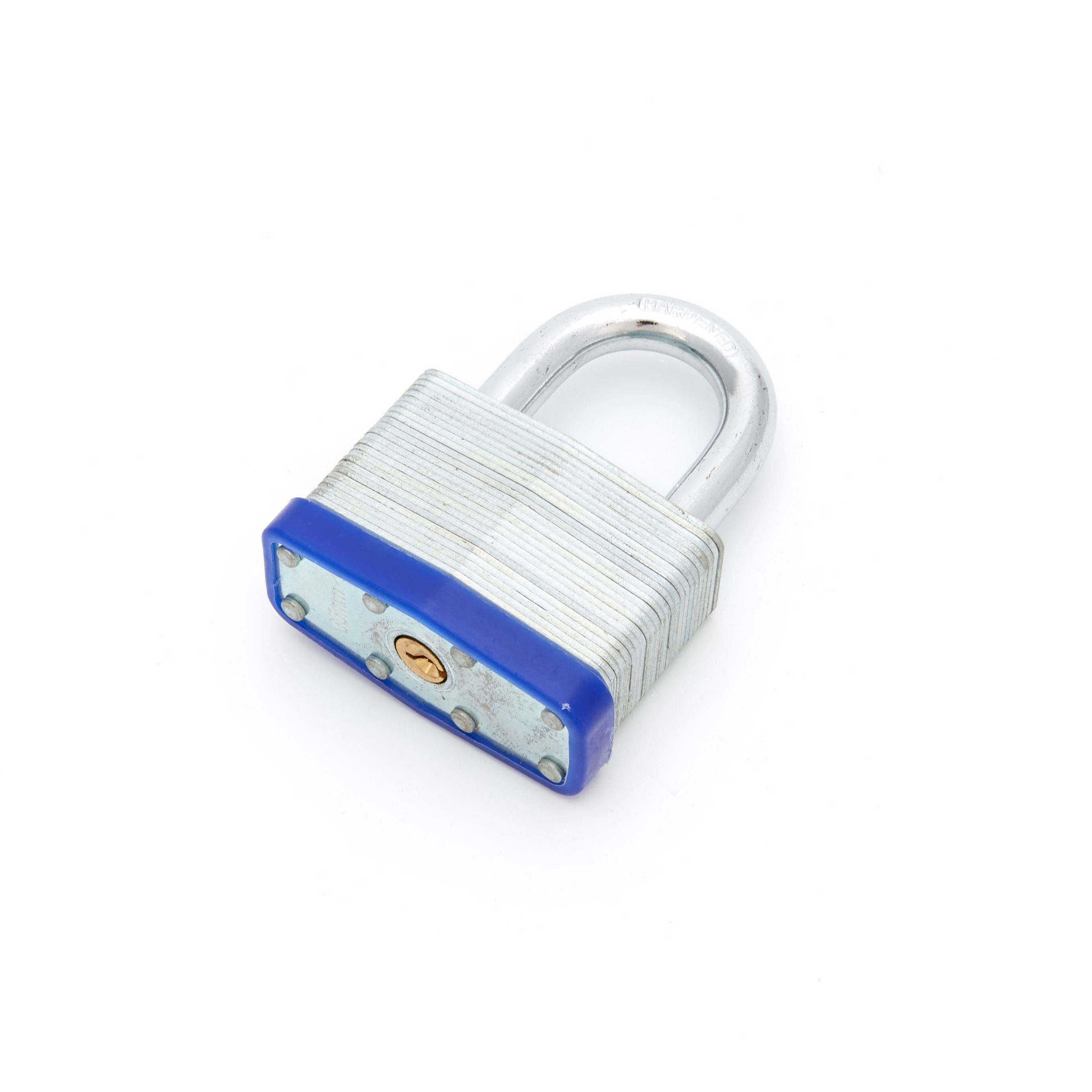 Samhoo Heavy Durty Cadeado Laminated Steel Safety Candado Lock Hardened Chrome Plated Long Shackle Laminated Padlock