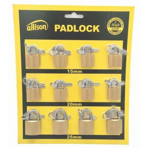 Wholesale Cadeado Cheap Price Candado Heavy Duty 20mm 25mm 32mm 38mm 50mm 63mm Combination Key Locks Security Lock Brass Padlock