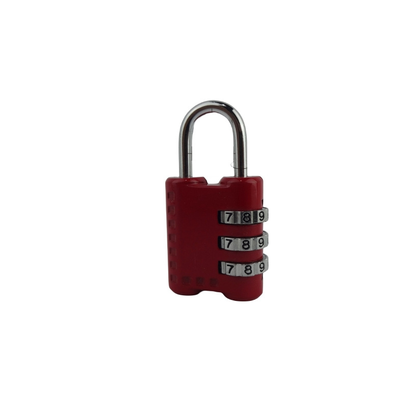 New 3 Digital Cadeado Code Lock Wholesale Candado Resettable Keyless Combination Padlock For Gym Sport Locker