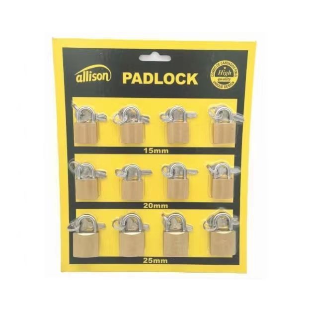 Wholesale Cadeado Cheap Price Candado Heavy Duty 20mm 25mm 32mm 38mm 50mm 63mm Combination Key Locks Security Lock Brass Padlock