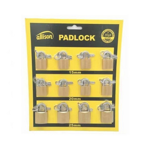 Wholesale Cadeado Cheap Price Candado Heavy Duty 20mm 25mm 32mm 38mm 50mm 63mm Combination Key Locks Security Lock Brass Padlock