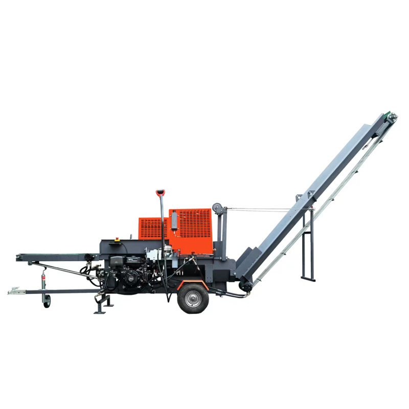 mechanical Large log splitter skid steer firewood processor wood splitter processor machine for sale