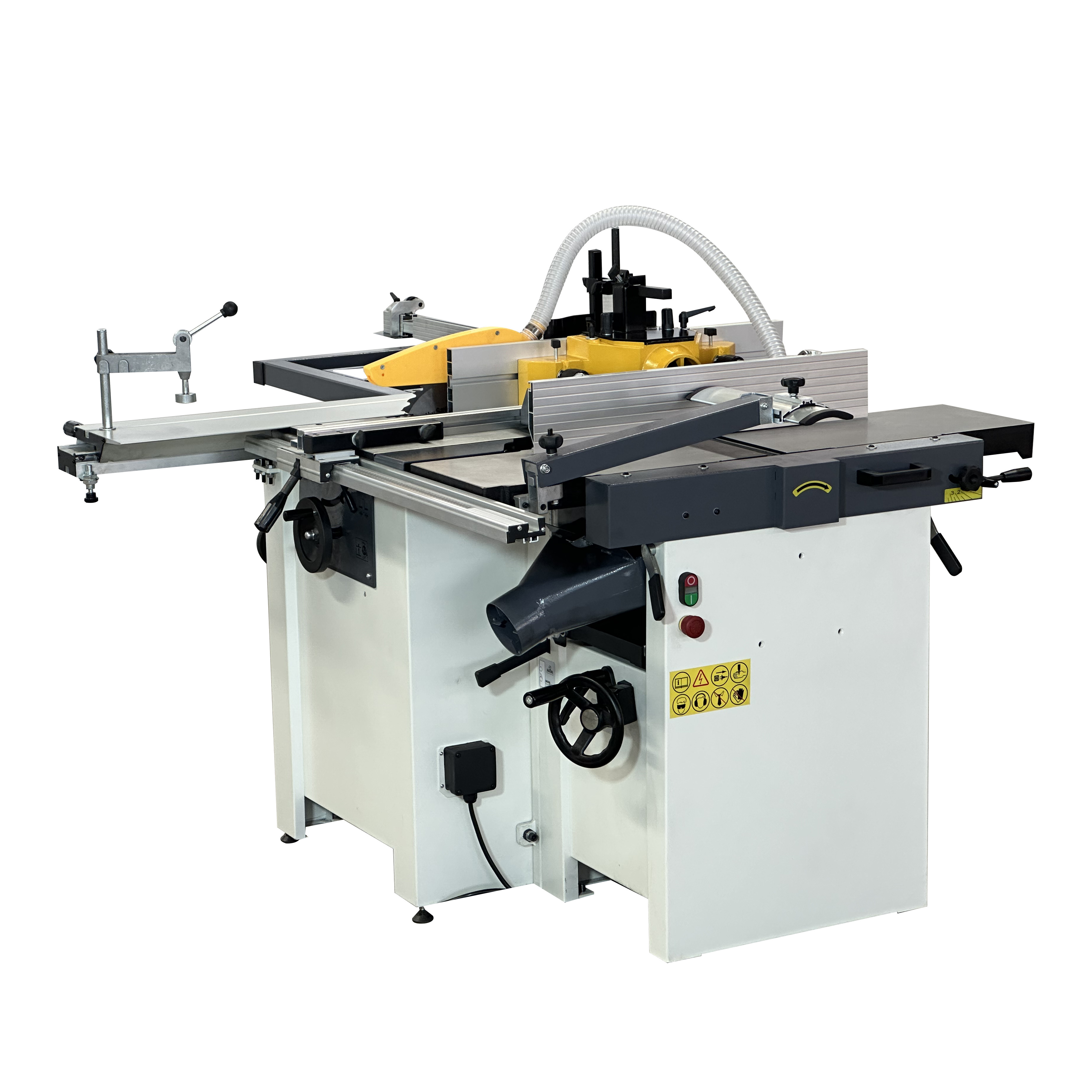 7 function combined woodworking machine