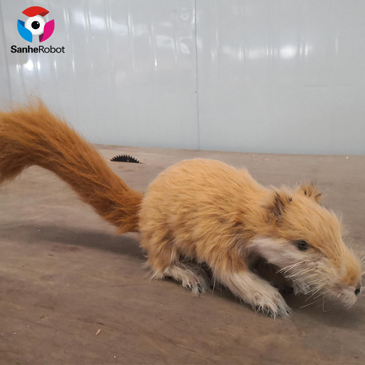 Small Artificial Wool Animal Model Animatronic Animal for Sale