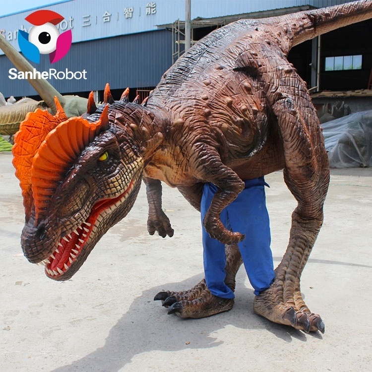 Wow!High Quality Dinosaur World Real spinosaurus animatronic dinosaur costume