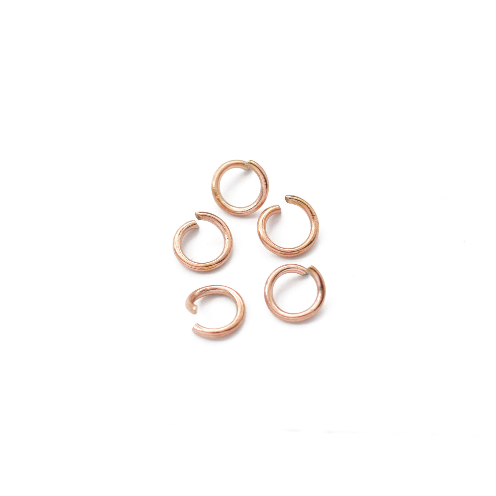 Minimalist Stainless Steel 0.6*4mm 0.8*5mm Open Plain Jump Rings DIY Jewelry Findings Accessory